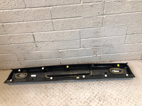 Range Rover L322 Upper Tailgate Trim Black with Lights 8 264 016 2006 to 2009