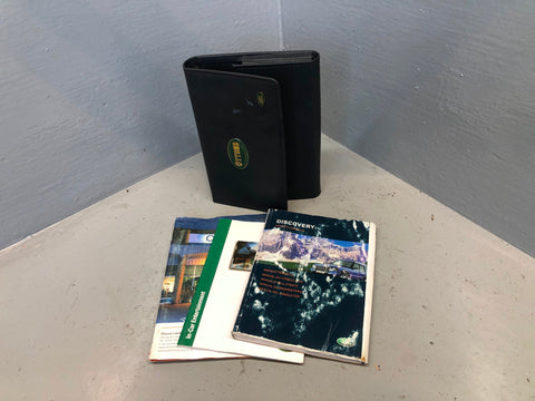 Discovery 2 Handbook User Manual In Wallet Land Rover 2002 to 2004 R18125