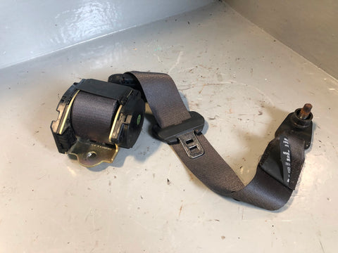 Freelander 1 Seat Belt in Grey Off Side Rear 3 Door Land Rover 1998 to 2006