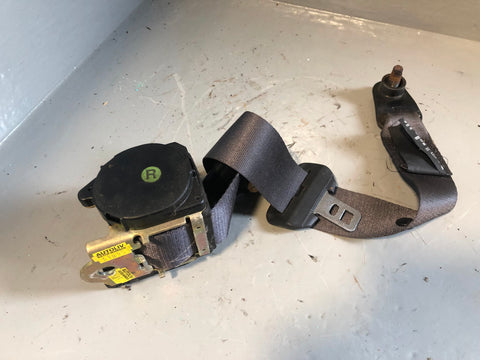 Freelander 1 Seat Belt in Grey Off Side Rear 3 Door Land Rover 1998 to 2006