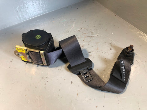 Freelander 1 Seat Belt in Grey Off Side Rear 3 Door Land Rover 1998 to 2006
