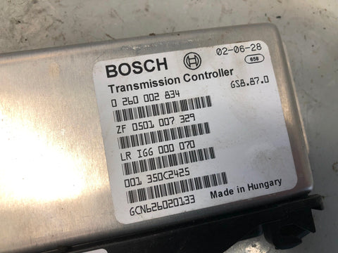 Discovery 2 TD5 Transmission Controller ECU Module Auto Land Rover IGG000070