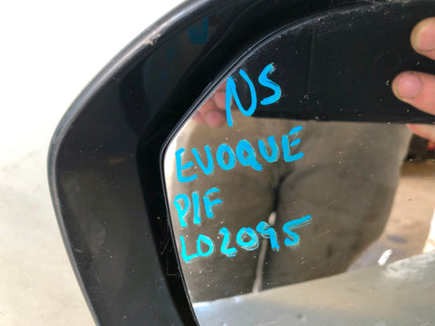 Range Rover Evoque Door Mirror Near Side Left Power Fold Black L538 L02095