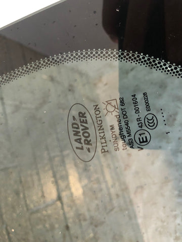 Discovery 4 Window Glass Panel Near Side Rear Land Rover 2009 to 2016