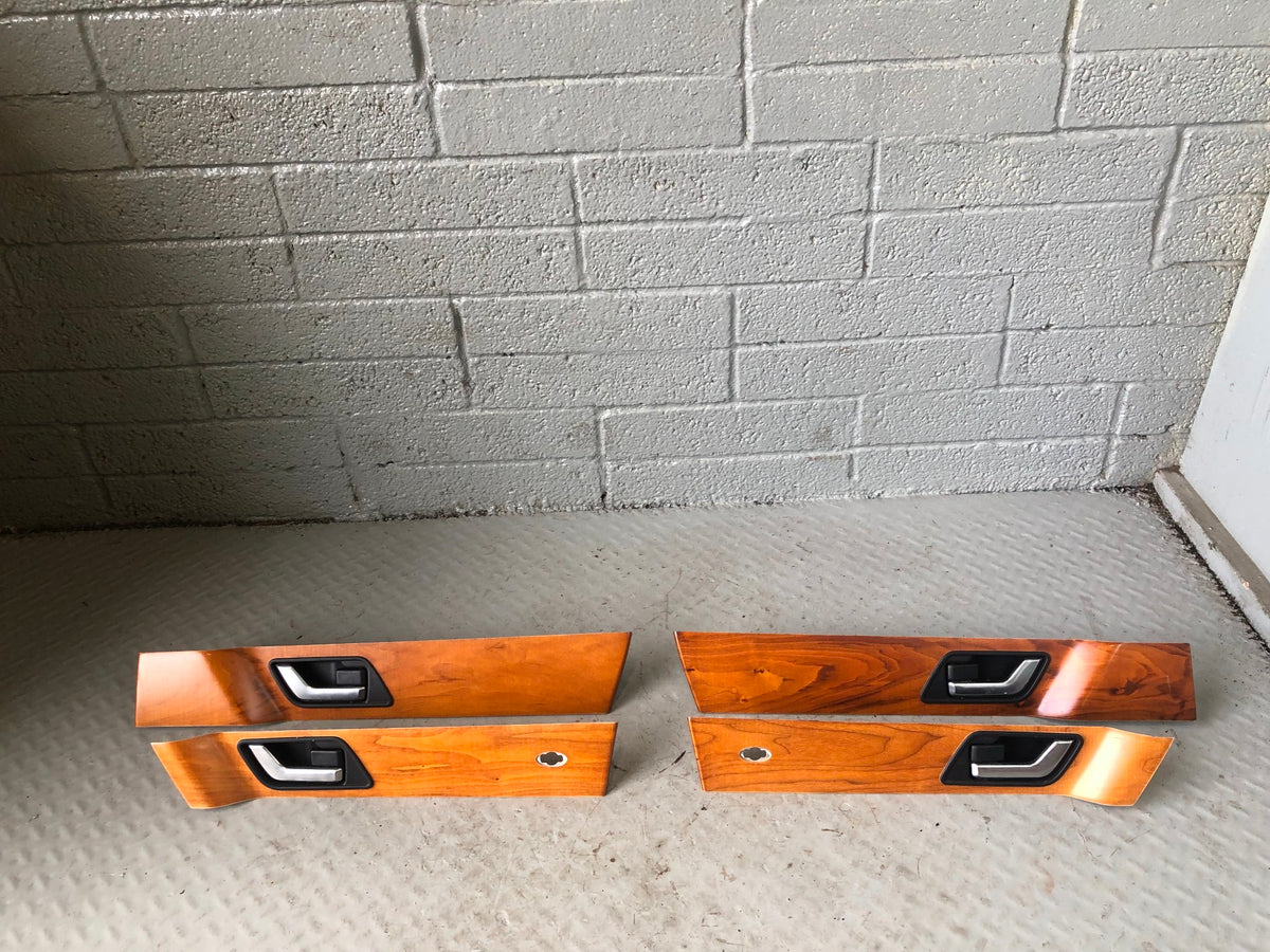 Range Rover Sport Door Card Light Wood Trim Panels Handles Facelift L320 L24075