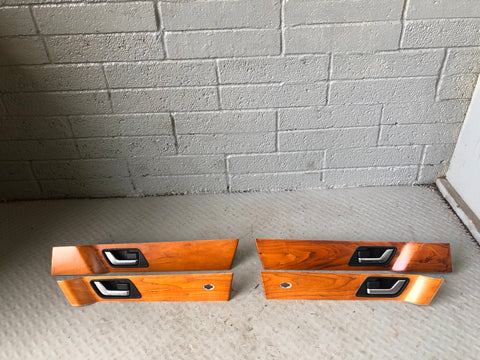 Range Rover Sport Door Card Light Wood Trim Panels Handles Facelift L320 L24075