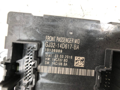 Discovery Sport Door Module ECU Near Side Front GJ32 14D617 BA L550 2014 to 2019