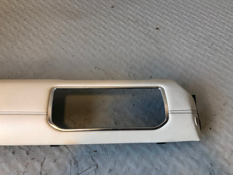 Range Rover Evoque Dashboard Panel Trim Ivory Leather L538 2011 to 2016