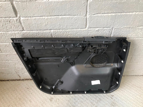 Freelander 2 Door Cards Set of 4 in Black Cloth Land Rover 2011 to 2014 R06115