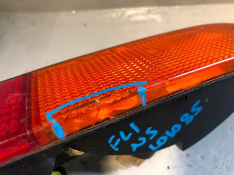 Freelander 1 Rear Light Near Side Indicator Bumper Amber Land Rover 1998 to 2004