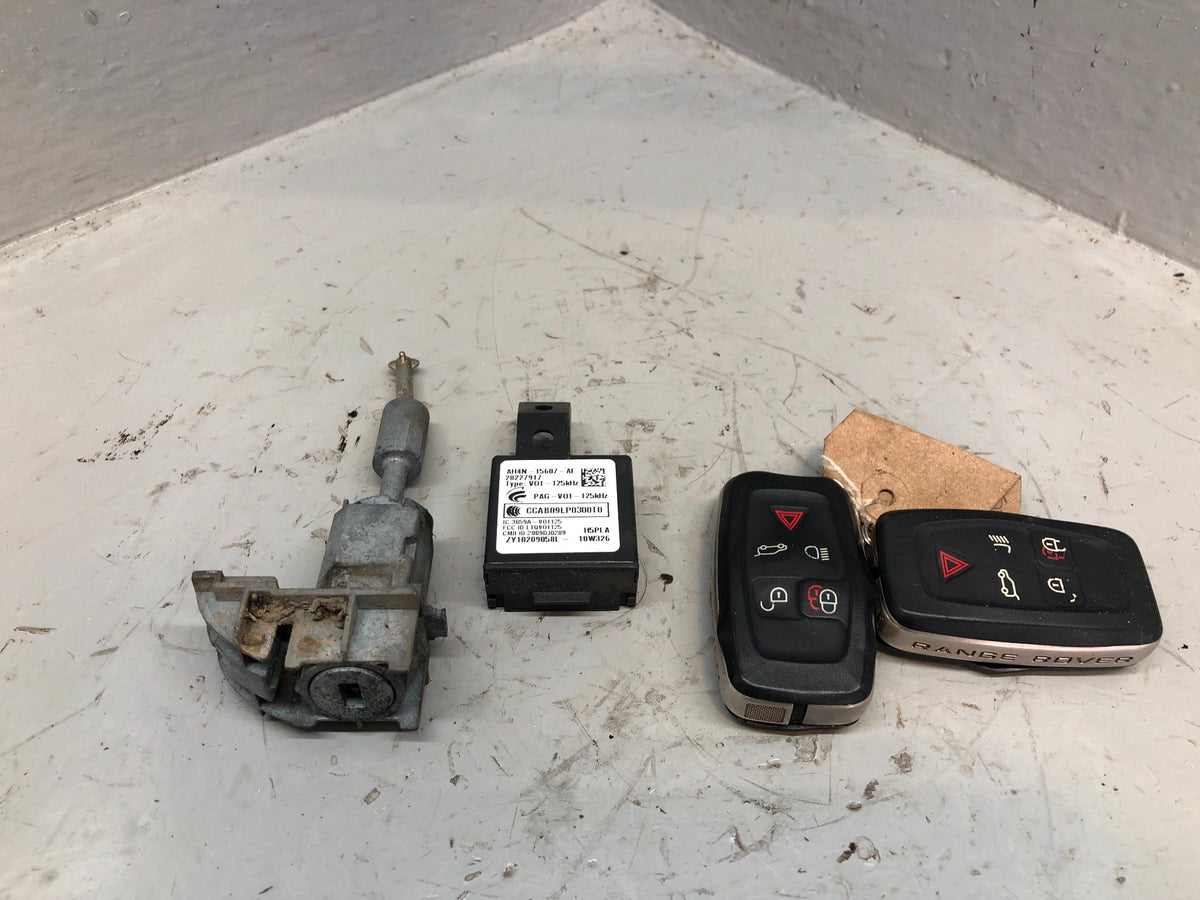 Range Rover L322 Key Remote and Blade with Door Lock Keyless 2009 to 2013 L24026