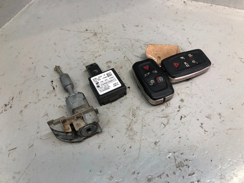 Range Rover L322 Key Remote and Blade with Door Lock Keyless 2009 to 2013 L24026
