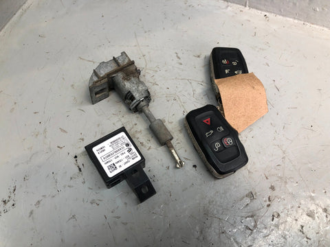 Range Rover L322 Key Remote and Blade with Door Lock Keyless 2009 to 2013 L24026