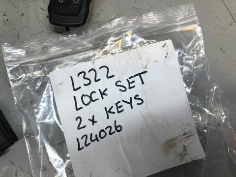 Range Rover L322 Key Remote and Blade with Door Lock Keyless 2009 to 2013 L24026