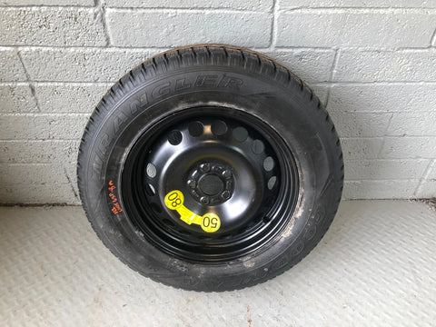 Freelander 2 Spare Wheel and Tyre 17" Land Rover 235/65R17 2006 to 2015 L11056