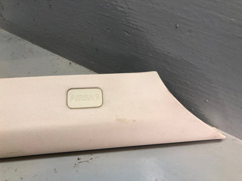 Range Rover L322 A Pillar Interior Trim Off Side Front Ivory 2006 to 2013