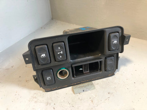 Freelander 1 Window Switch Door Lock Switch Pack Ashtray Land Rover 1998 to 2001