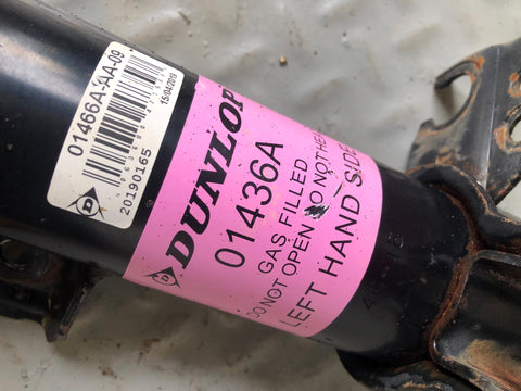 Range Rover L322 Air Suspension Strut Near Side Front Dunlop 01436A L16125