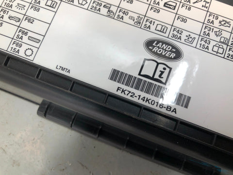 Discovery Sport Fuse Box Cover FK72-14K016-BA L550 Land Rover 2014 to 2019