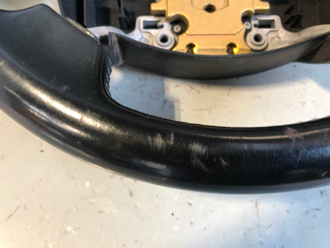 Discovery 4 Steering Wheel Leather Black Land Rover 2009 to 2014 K30075