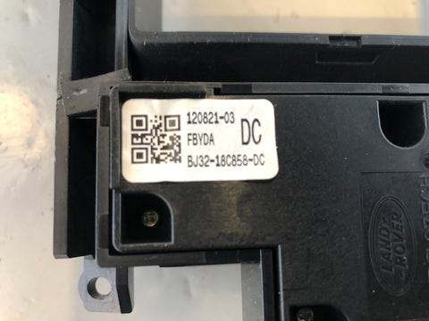 Range Rover Evoque Screen Surround Dashboard Switch BJ32-18C858-DC 2011 to 2015