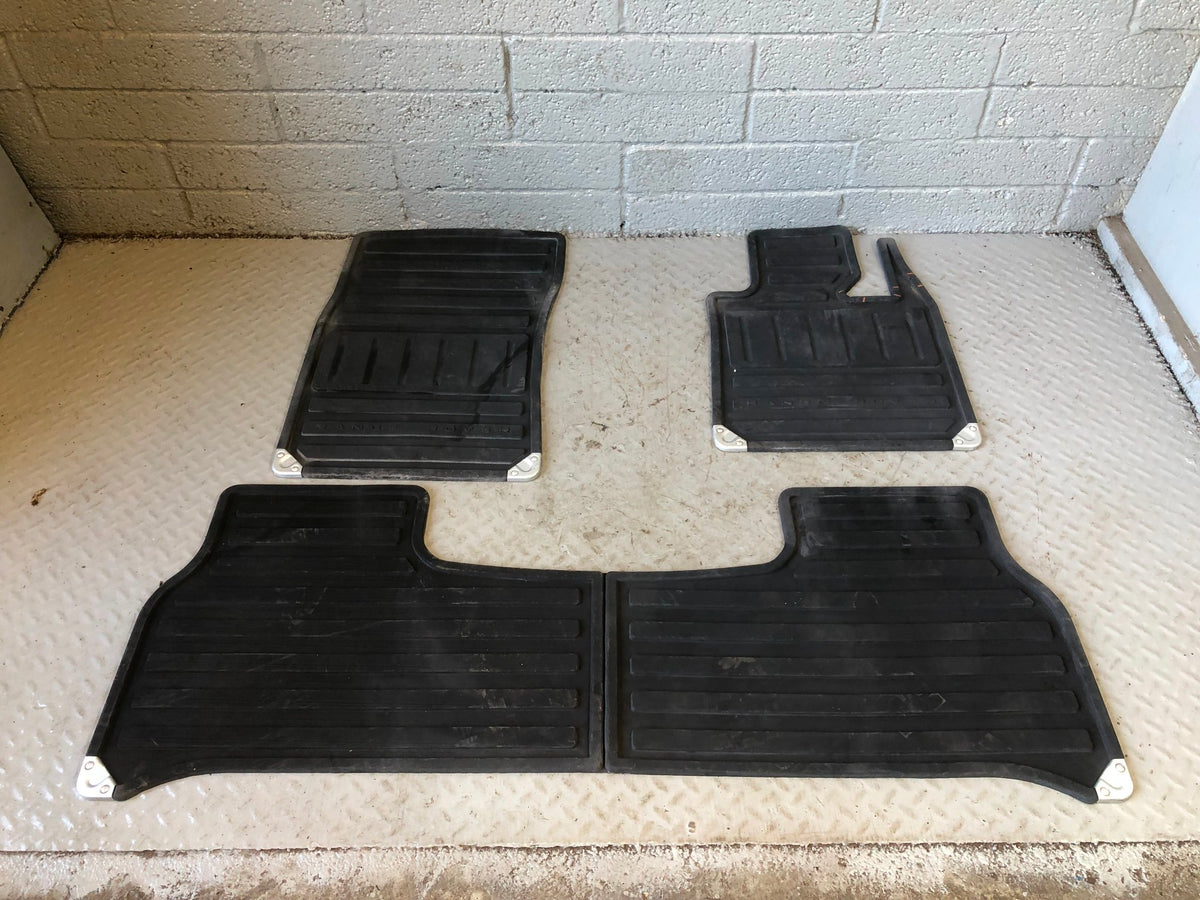 Range Rover L322 Rubber Floor Mats Set of 4 Heavy Duty 2002 to 2013 R24036