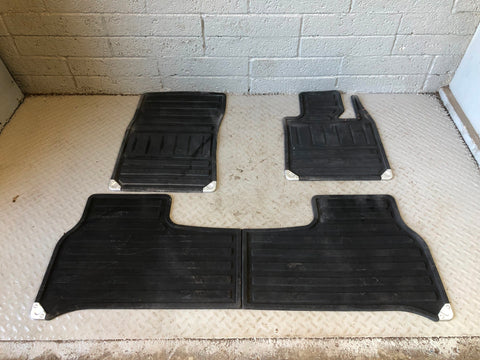 Range Rover L322 Rubber Floor Mats Set of 4 Heavy Duty 2002 to 2013 R24036