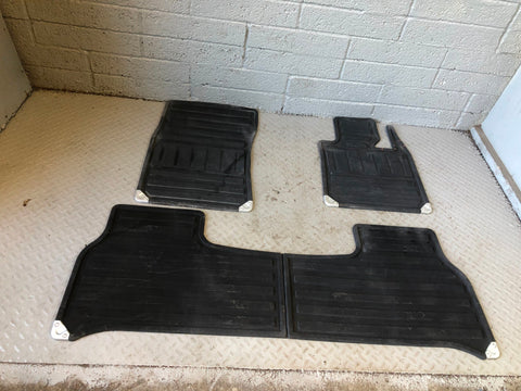 Range Rover L322 Rubber Floor Mats Set of 4 Heavy Duty 2002 to 2013 R24036