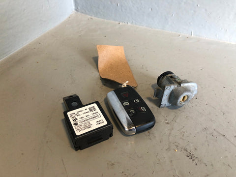 Range Rover Evoque Key Remote and Blade with Door Lock 2011 to 2015 L02095