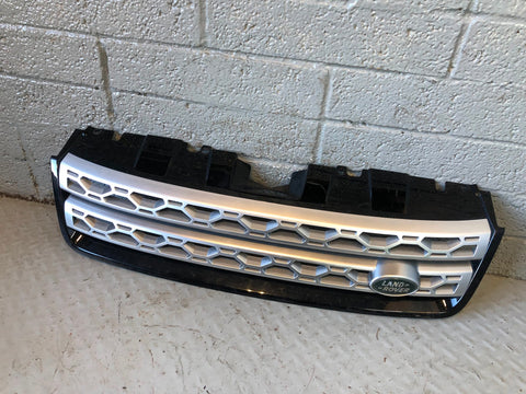 Discovery Sport Grille Front in Black Silver L550 Land Rover 2014 to 2019 L26095