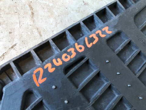 Range Rover L322 Rubber Floor Mats Set of 4 Heavy Duty 2002 to 2013 R24036