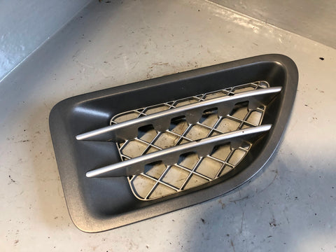 Range Rover Sport Wing Vent Off Side L320 Grey and Silver 2005 to 2009