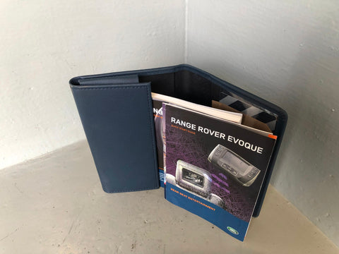 Range Rover Evoque Handbook User Manual in Wallet L538 2011 to 2018 L02095
