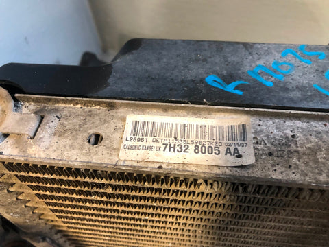 Range Rover L322 Auxiliary Radiator 7H32 8005 AA 3.6 TDV8 2006 to 2009