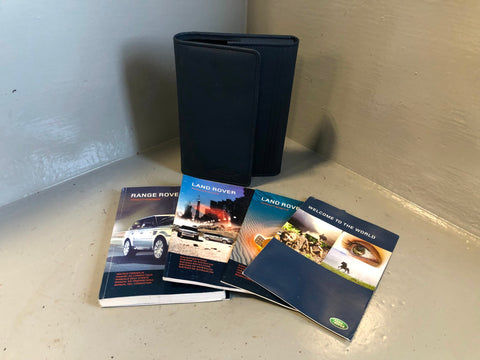 Range Rover Sport Handbook Manual User Guides in Wallet 2005 to 2009 L24075