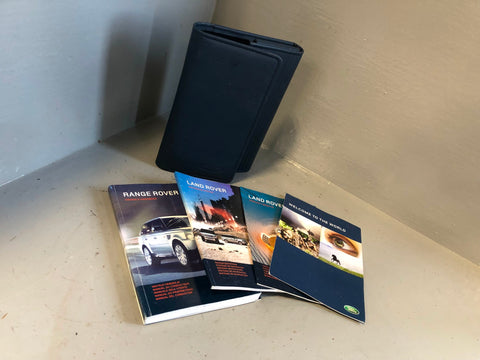 Range Rover Sport Handbook Manual User Guides in Wallet 2005 to 2009 L24075