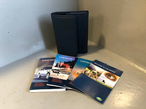 Range Rover Sport Handbook Manual User Guides in Wallet 2005 to 2009 L24075
