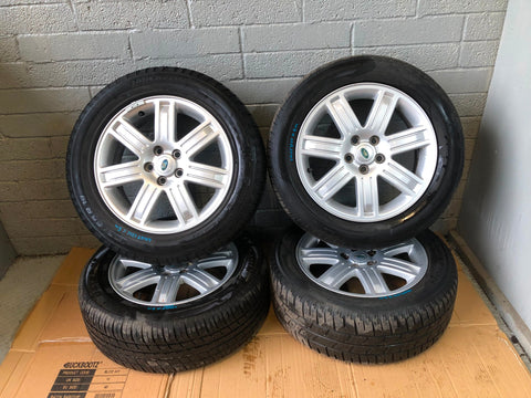 Range Rover L322 Alloy Wheels And Tyres x4 19" 255/55R19 2002 to 2013 L16125