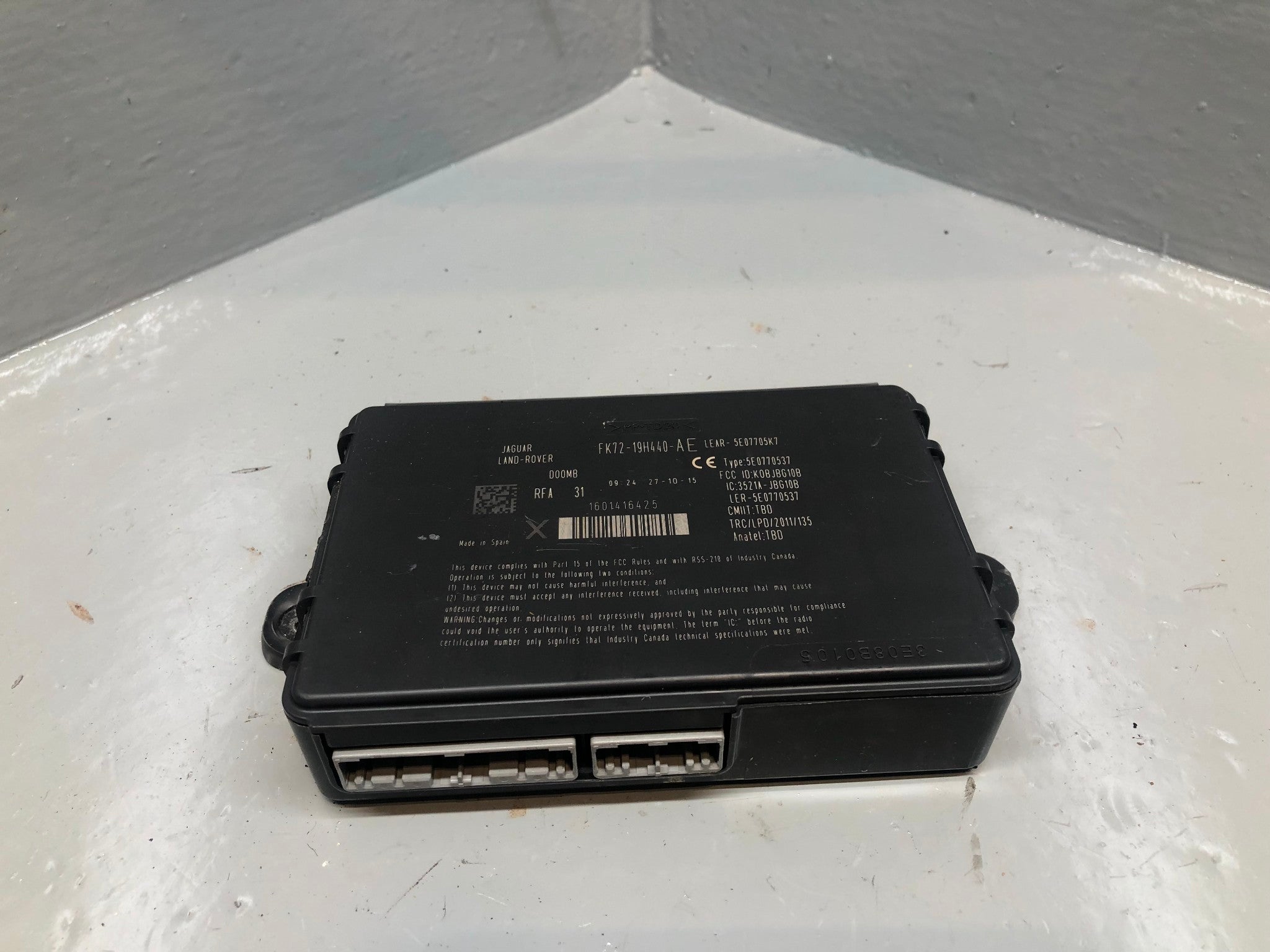 Range Rover Evoque Keyless Entry Module FK72-19H440-AE L538 2011 to 20 ...