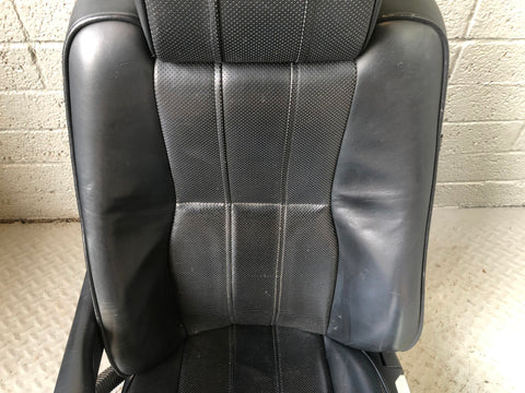 Range Rover L322 Leather Seats Black Heated Cooled Facelift 2006 to 2009 K11056