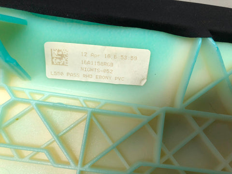 Discovery Sport Dashboard Cover Trim Panel Left Black Leather L550 Land Rover