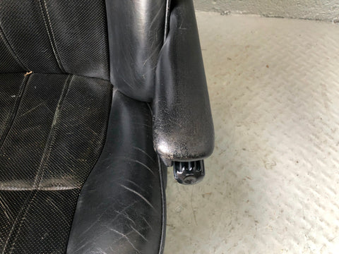 Range Rover L322 Leather Seats Black Heated Cooled Facelift 2006 to 2009 K11056
