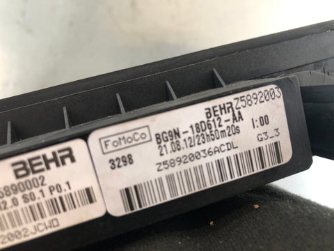 Range Rover Evoque Electric Heater Matrix BG9N-18D612-AA L538 2011 to 2018