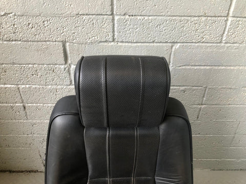 Range Rover L322 Leather Seats Black Heated Cooled Facelift 2006 to 2009 K11056