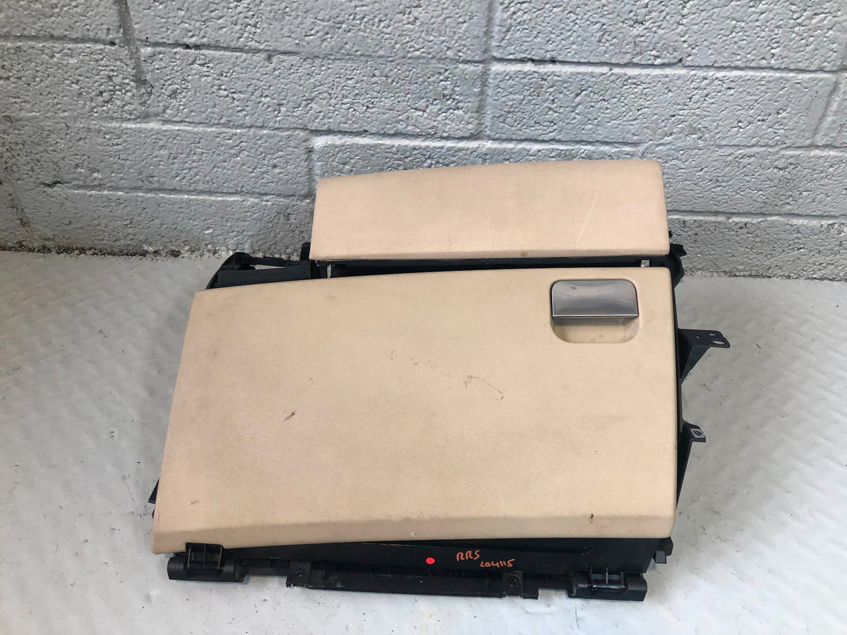 Range Rover Sport Glove Box Complete Upper and Lower Almond L04115