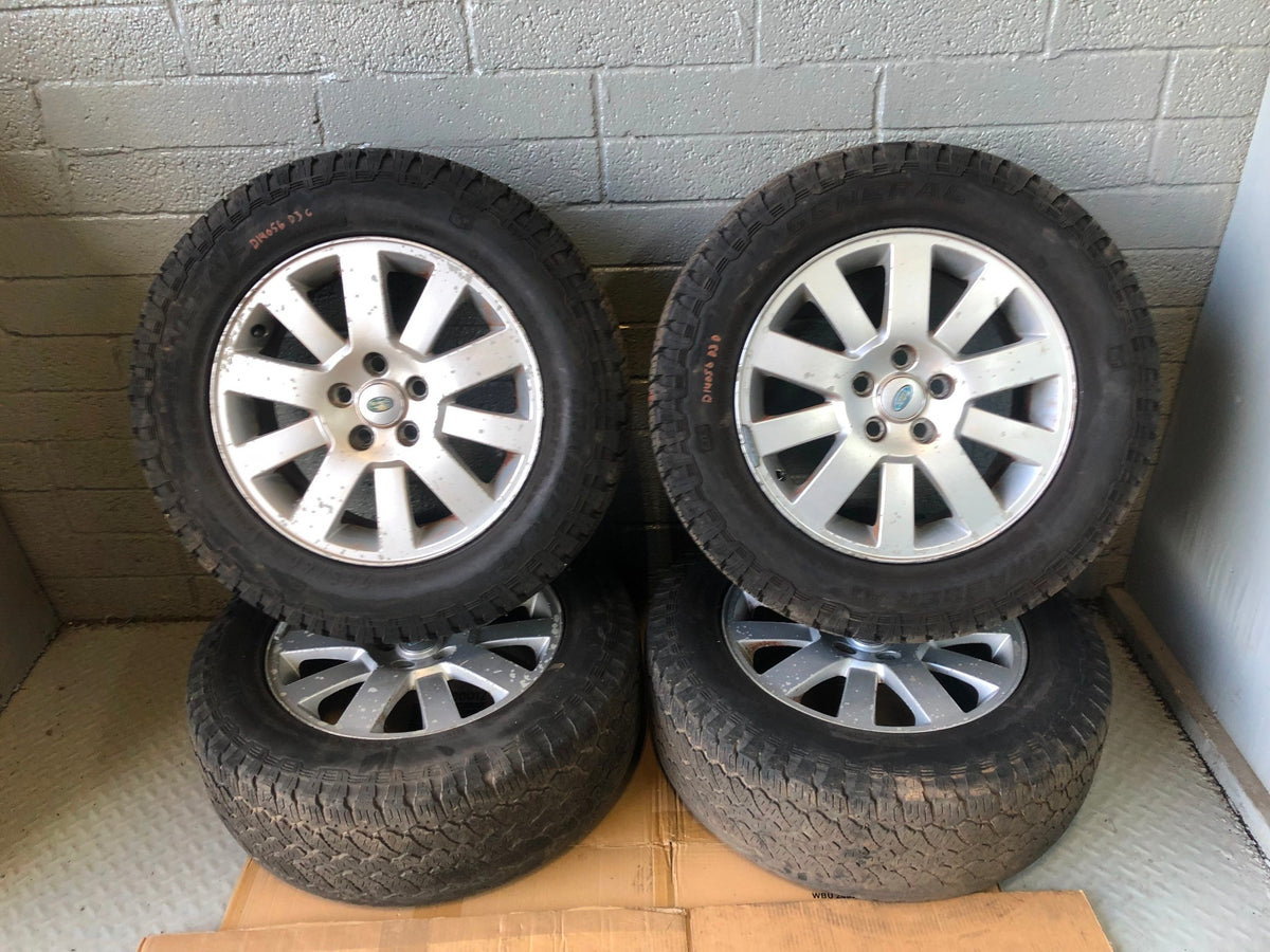 Discovery 4 Alloy Wheels and Tyres 265/60R18 Set of x 4 L319 Land Rover D14056