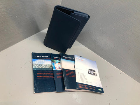 Discovery 3 Handbook User Manual in Wallet Land Rover 2004 to 2009 K05115