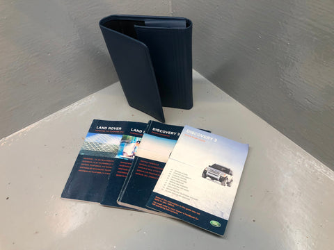Discovery 3 Handbook User Manual in Wallet Land Rover 2004 to 2009 K05115