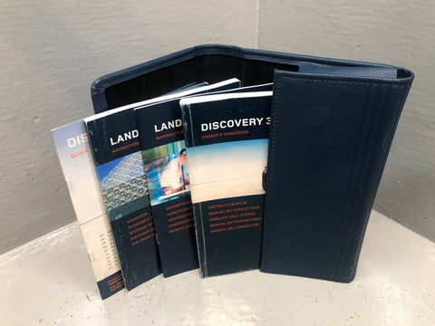 Discovery 3 Handbook User Manual in Wallet Land Rover 2004 to 2009 K05115