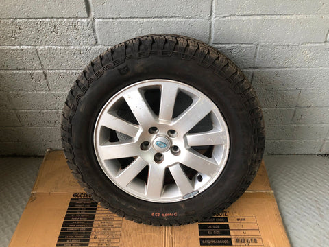 Discovery 4 Alloy Wheels and Tyres 265/60R18 Set of x 4 L319 Land Rover D14056